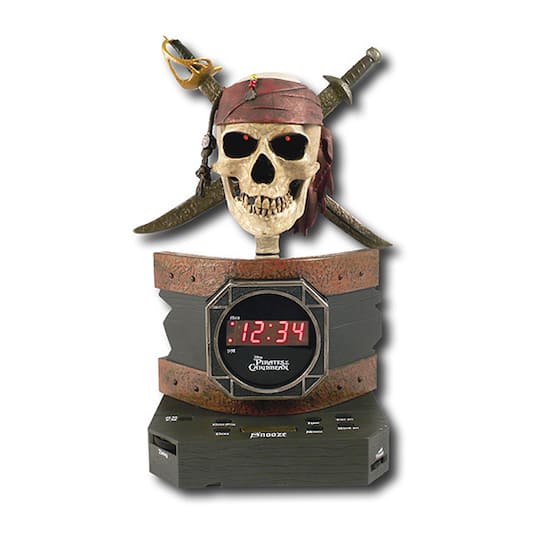 Disney® Pirates of the Caribbean Alarm Clock Radio in Brown | 7″ x 5″ x 10″ | Michaels® Disney® Pirates of the Caribbean Alarm Clock Radio in Brown | 7″ x 5″ x 10″ | Michaels®